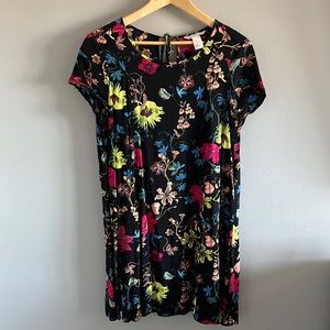 H&M Spring Floral Dress with neon flowers💐